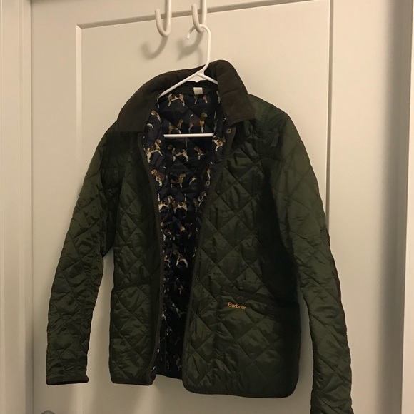 Barbour Jackets & Blazers - RARE Barbour dog print jacket